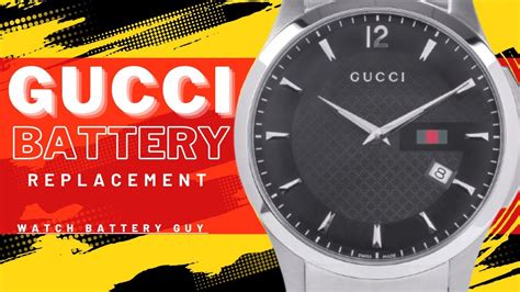 changing battery gucci women's swirl watch|battery replacement for gucci watch.